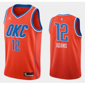 Camiseta Hombre NBA Oklahoma City Thunder Steven Adams 12 2020-21 Jordan Brand Statement Edition Swingman